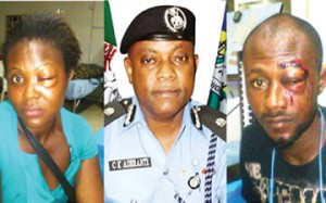 Grace, Lagos CP, Cornelius Aderanti and Ejeh