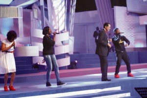 Pastor Chris joins daughter on stage to perform 
