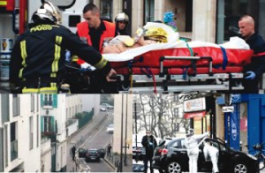 Scenes of the Paris attack | credits: AFP