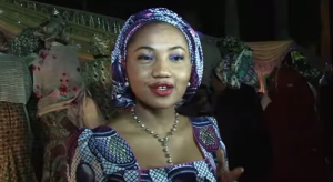 Zahra Buhari at the wedding of her sister Halima | Photo: BT File