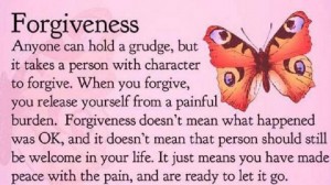 Forgiveness