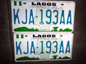 Number plate
