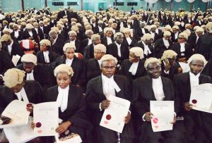 PIC. 2. A CROSS-SECTION OF SUCCESSFUL CANDIDATES AT THE APRIL AND MAY 2015 BAR FINAL EXAMINATIONS, DURING THE CALL TO THE BAR CEREMONY IN ABUJA ON TUESDAY (20/10/15). 3724/20/10/2015/BJO/NAN