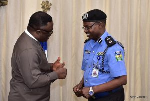 Ayade and police