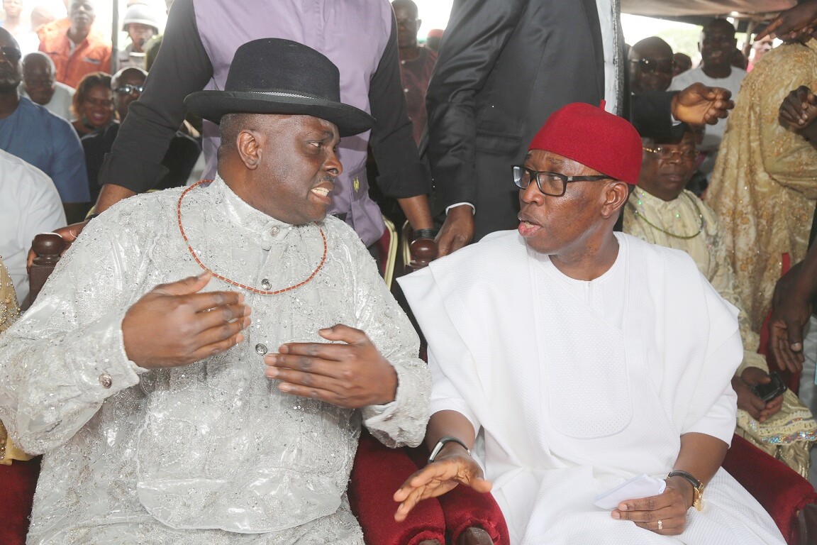 Image result for james ibori and Obasanjo